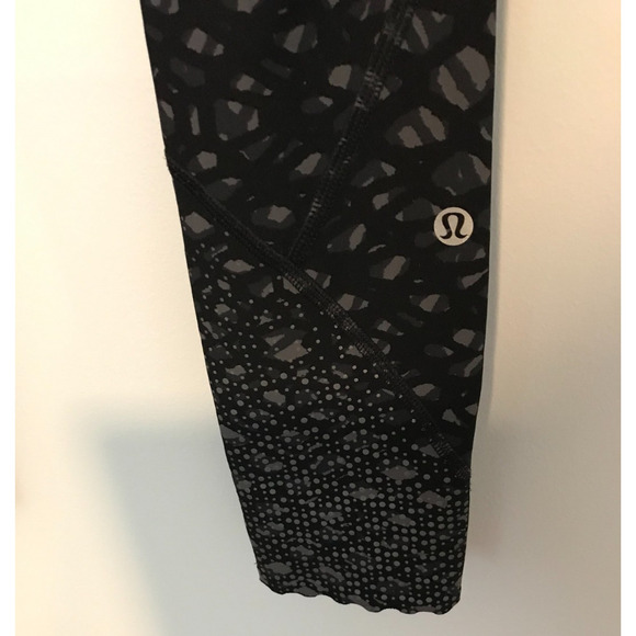 Lululemon Tight Stuff Tight (Reflective) Simply Lace Play Dark Slate Black- 4 - Picture 2 of 12